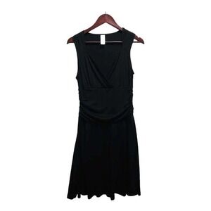 Stylish Sleeveless black dress.  Size Medium